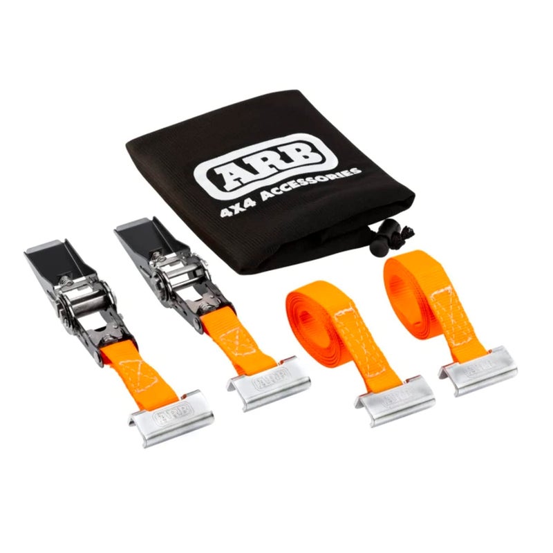 ARB 1780370 Ratchet Strap Base Rack 4x4 Accessories, Ideal for Strapping Anything to Your roof Rack - Image 1